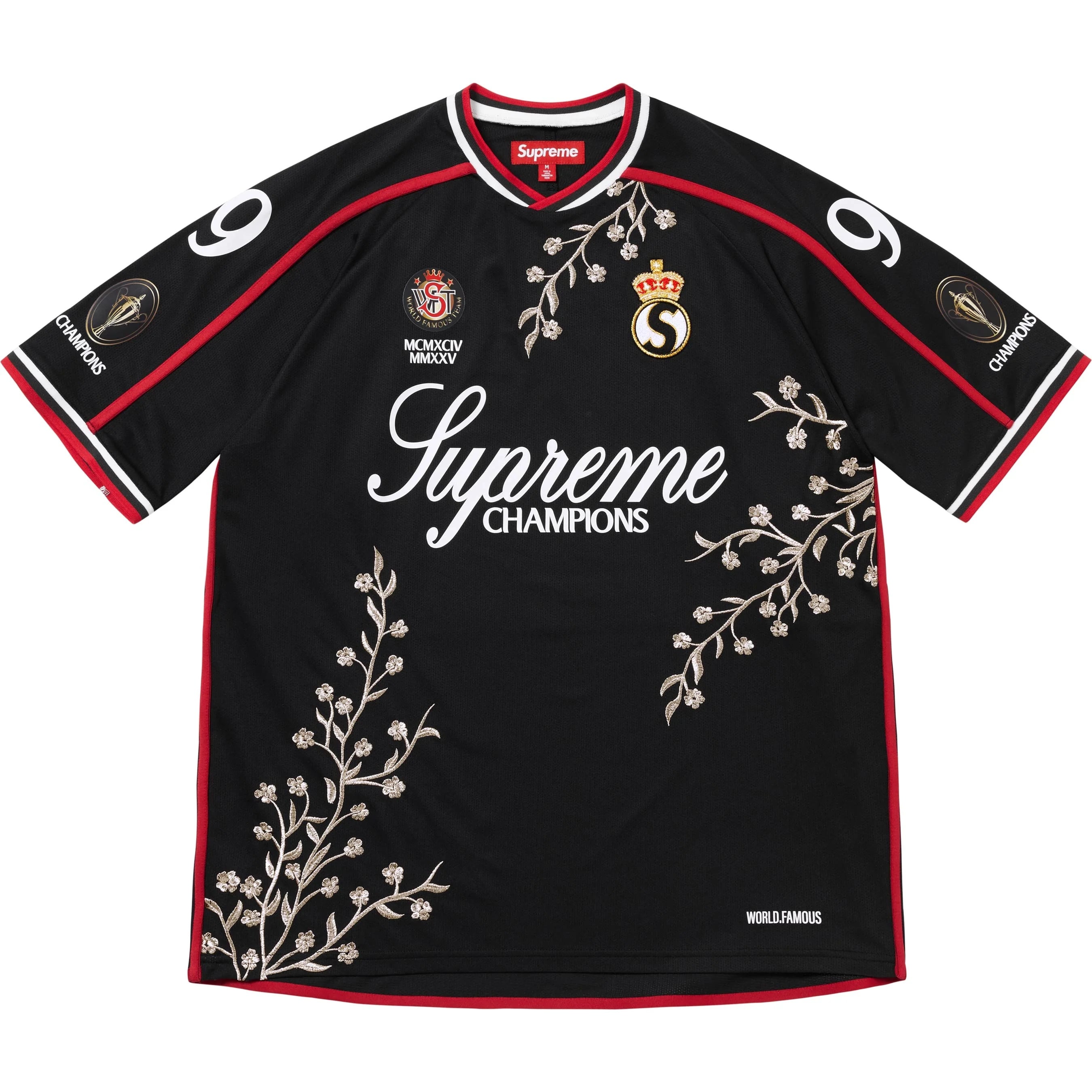 Floral Soccer Jersey view 2